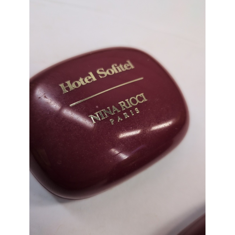 LOT2😍Vintage Nina Ricci Signoricci Hotel Soap 25g Travel Mini Bar Soap Perfumed - Picture 6 of 8